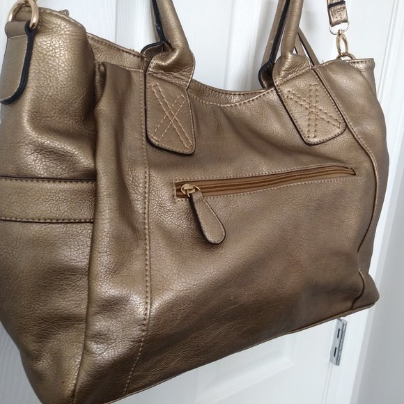 Large Gold Jessica Bag - Picture 6 of 7